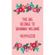 Floral Kitty Luggage Tags Image 2 of 3